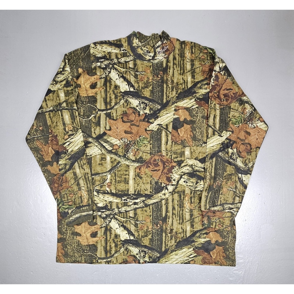 Cabelas Shirt Men‎ 3XL Camo Break Up Infinity Long Sleeve Camo Hunting Outdoor